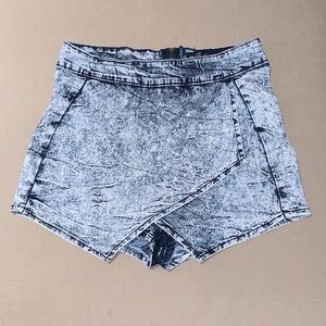 Demim Skort